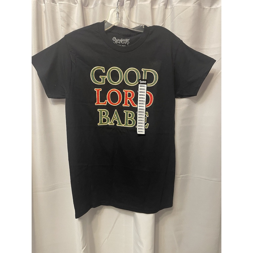 Good Lord Babe Black Graphic Tee Men's Small